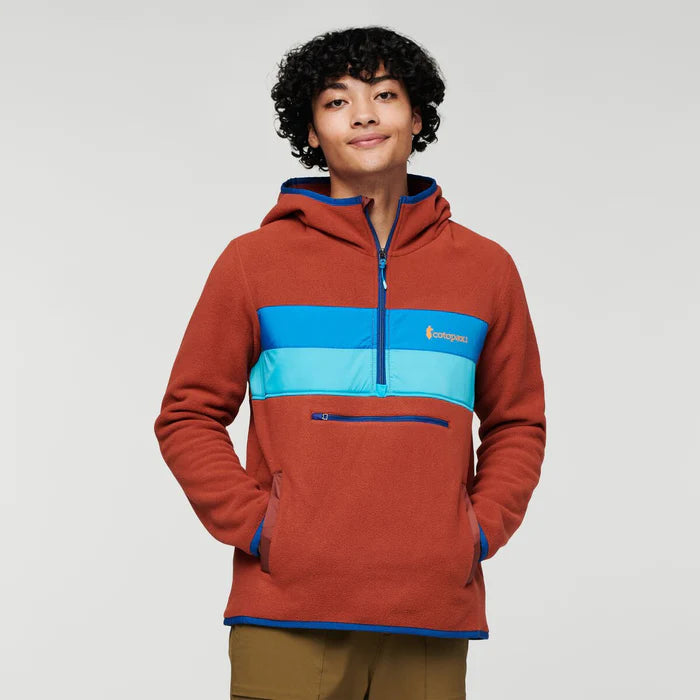 Teca Fleece Hooded Half-Zip Jacket Men's