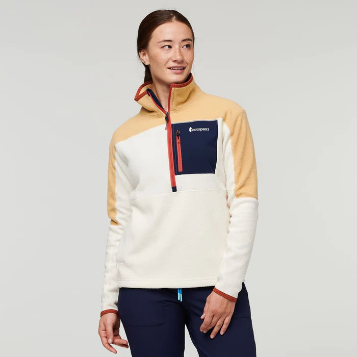 Half zip hotsell up fleece womens