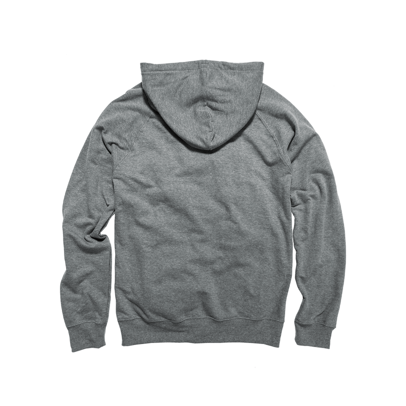 Unisex Heathered Full Zip Hoodie