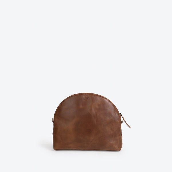 Small Halfmoon Handbag Leather