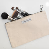 Cotton Beauty Pouch