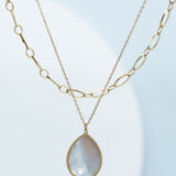 Holly Layered Mother-of-Pearl Necklaces