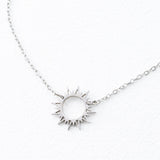 Mallory Silver Necklace