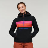 Teca Fleece Hooded Half-Zip Jacket Women's