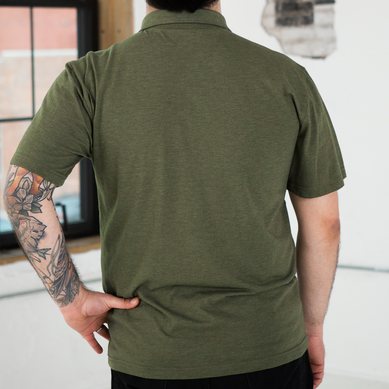 Unisex Eco-Triblend Polo