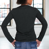 Ladies Eco-Triblend Long Sleeve Tee