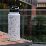 Home Town Map 32 oz Insulated Bottle