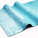 Combo Yoga Mat Mandala Turquoise (5.5mm)