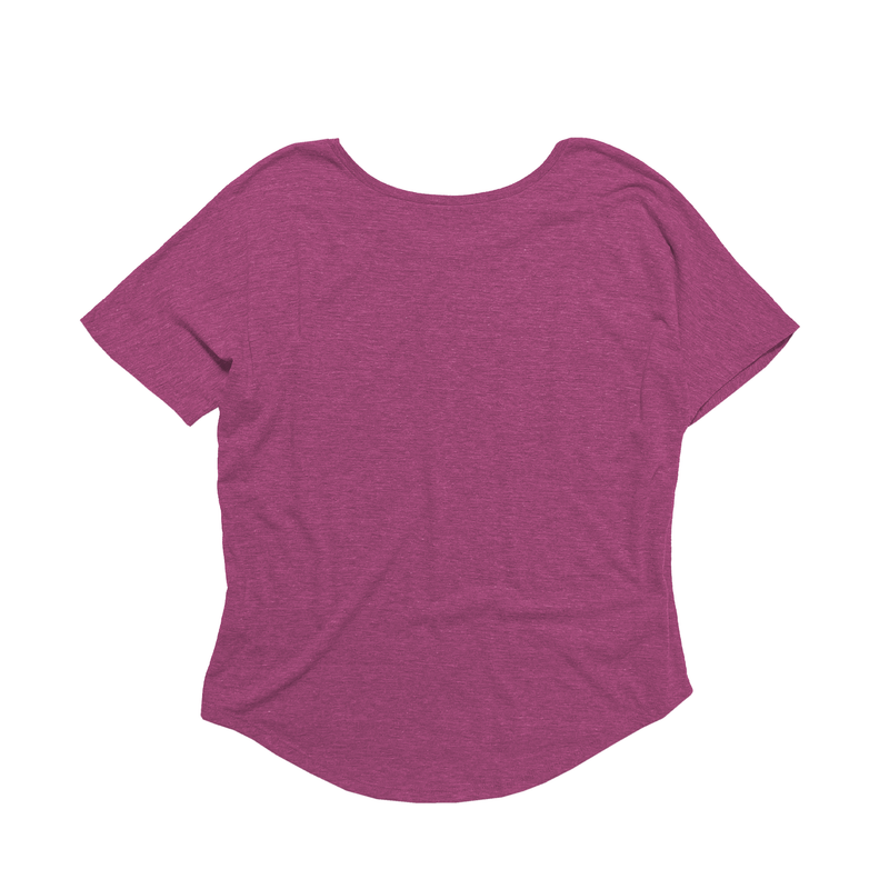 Ladies Eco-Triblend Flowy Tee