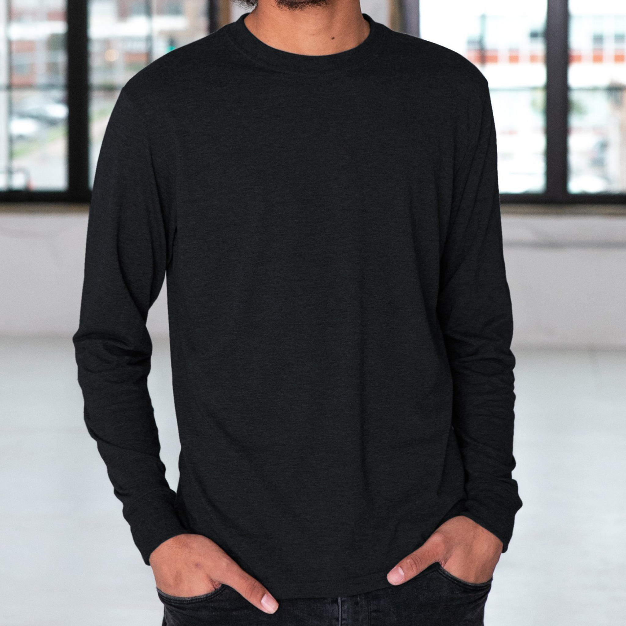 Unisex Triblend Long Sleeve Tee