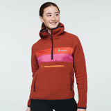 Teca Fleece Hooded Half-Zip Jacket Women's