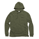 Unisex Eco-Triblend Long Sleeve Hooded Tee
