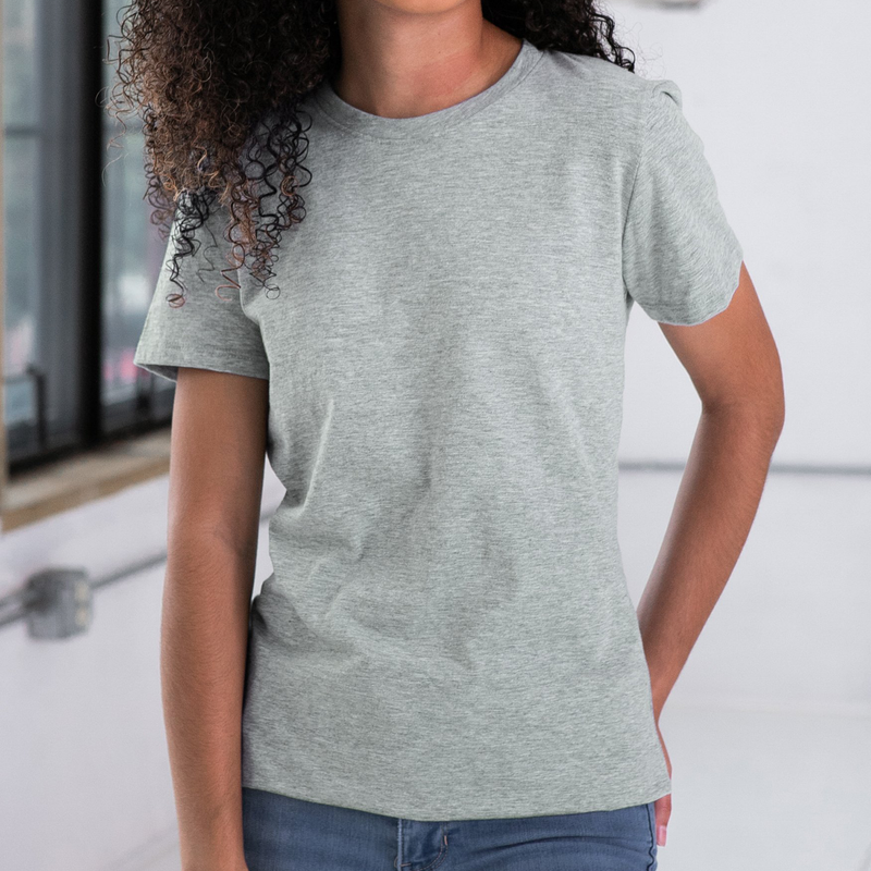 Ladies Premium Cotton Short Sleeve Tee