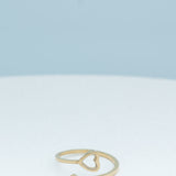 Ada Gold Heart Ring