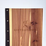 Buy 1 Plant 1 Wood Padfolio - Gifts For Good