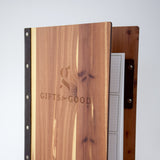 Buy 1 Plant 1 Wood Padfolio - Gifts For Good