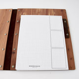 Buy 1 Plant 1 Wood Padfolio - Gifts For Good