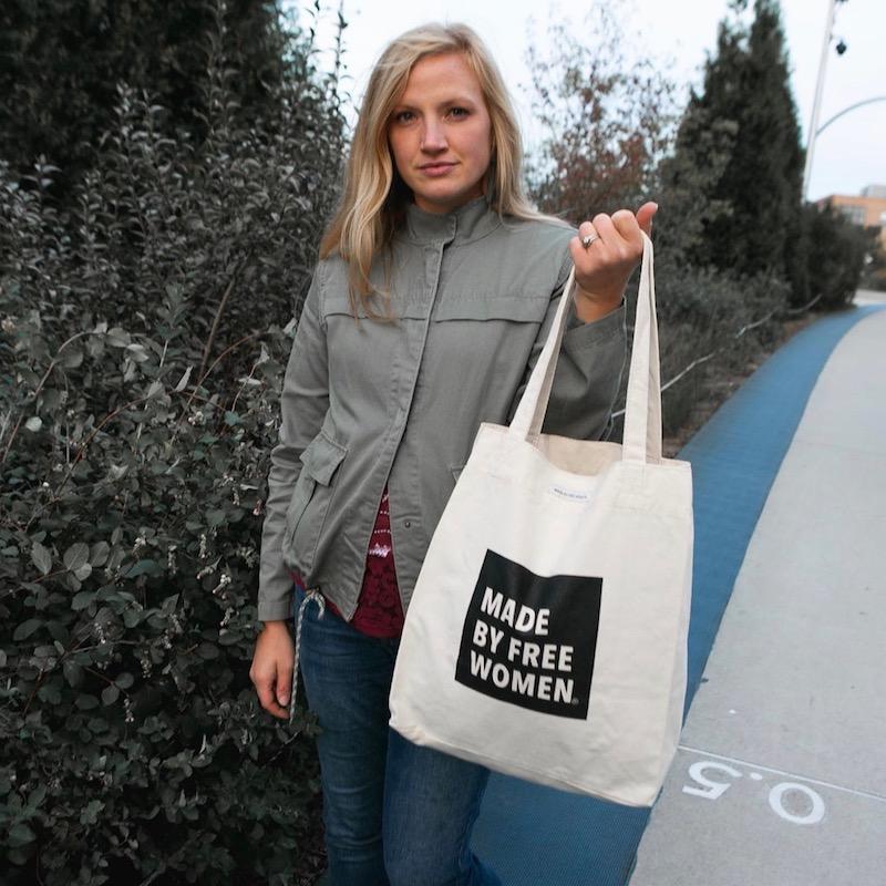 Market Tote by Free Women Square