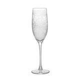 Home Town Map Stemmed Champagne Flute Pair