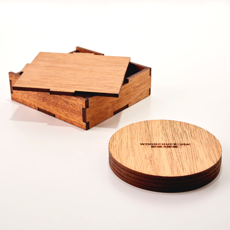 Wooden Round Coasters