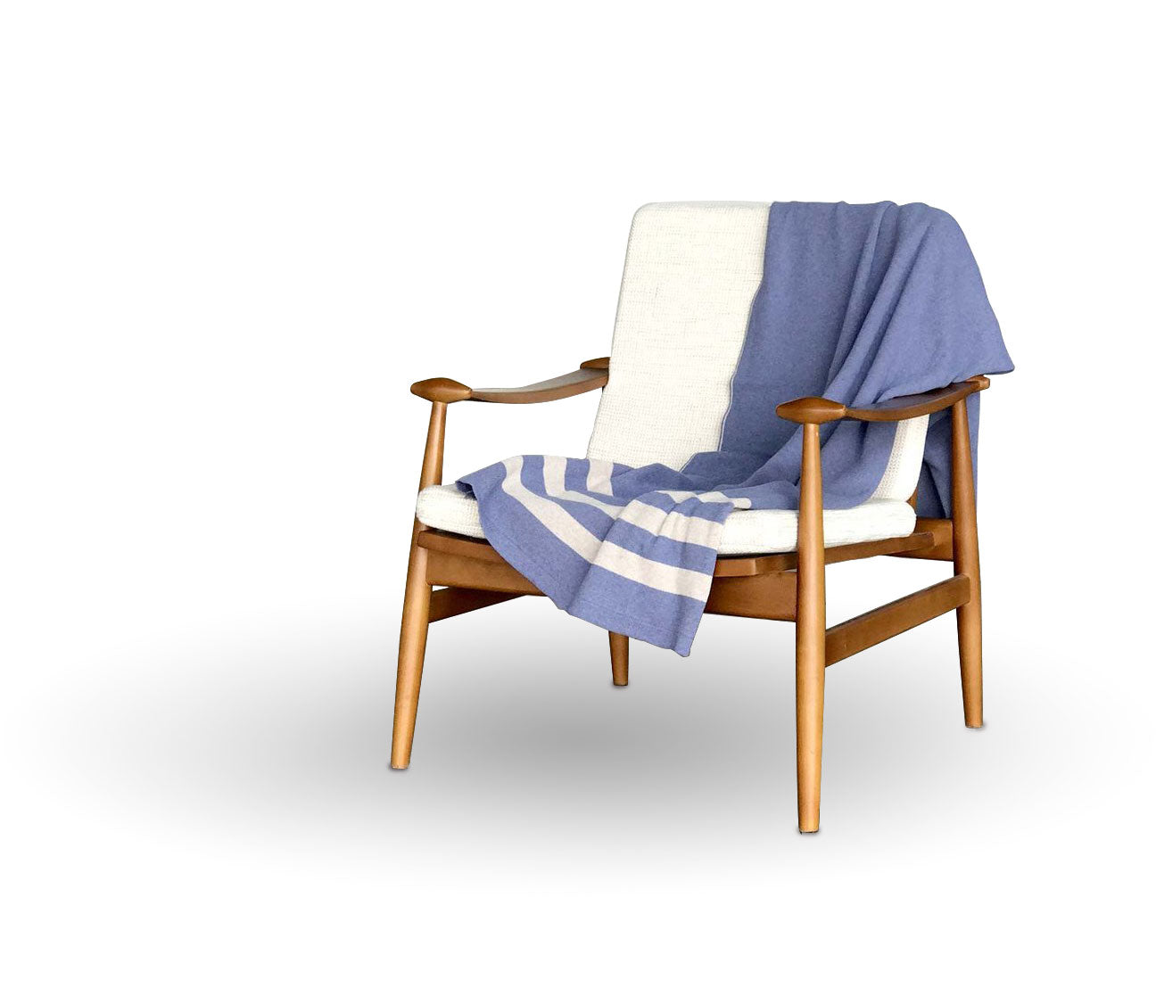 Cumberland Blue Throw Blanket