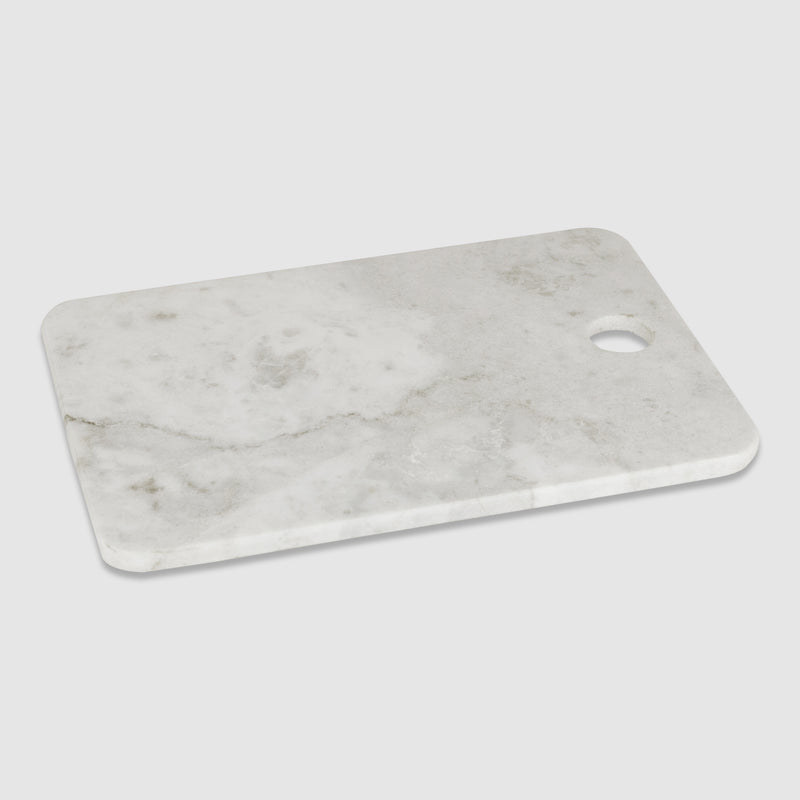 White and Grey Marble Charcuterie Board