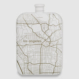 Home Town Maps Pocket Flask