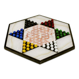 Marble and Onyx Chinese Checkers