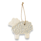 Ceramic Sheep Ornament