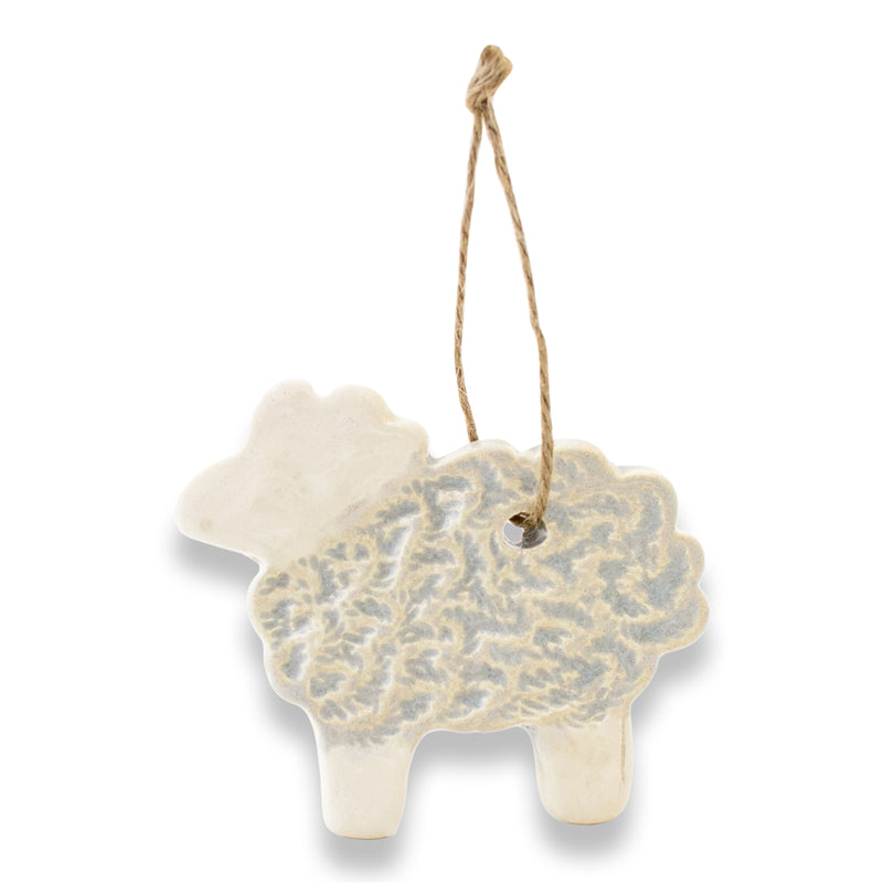 Ceramic Sheep Ornament