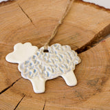 Ceramic Sheep Ornament