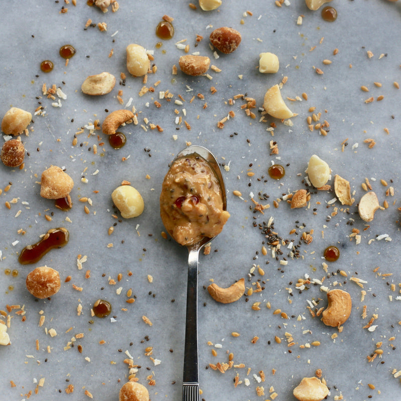 Toasted Macadamia Nut w/ Chia + Flaxseed