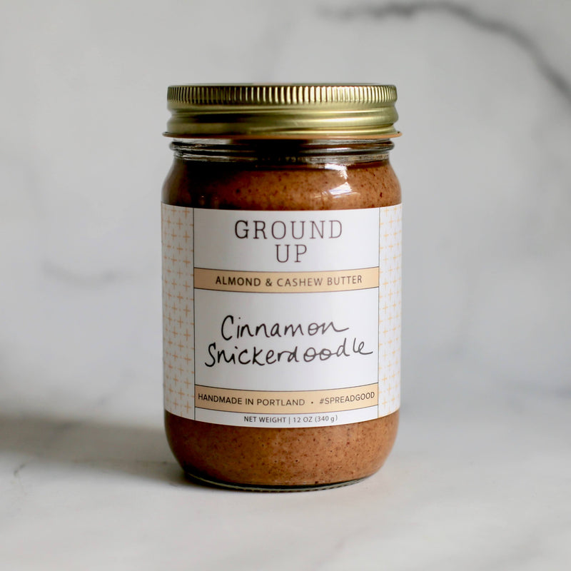 Cinnamon Snickerdoodle Almond, Cashew + Coconut Butter