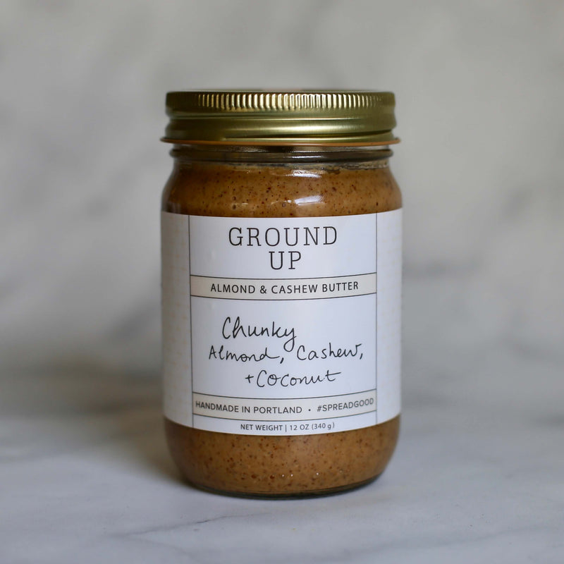 Chunky Almond, Cashew + Coconut Nut Butter