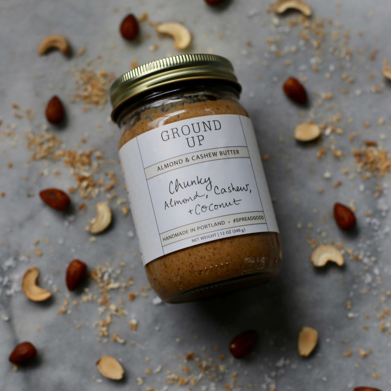 Chunky Almond, Cashew + Coconut Nut Butter