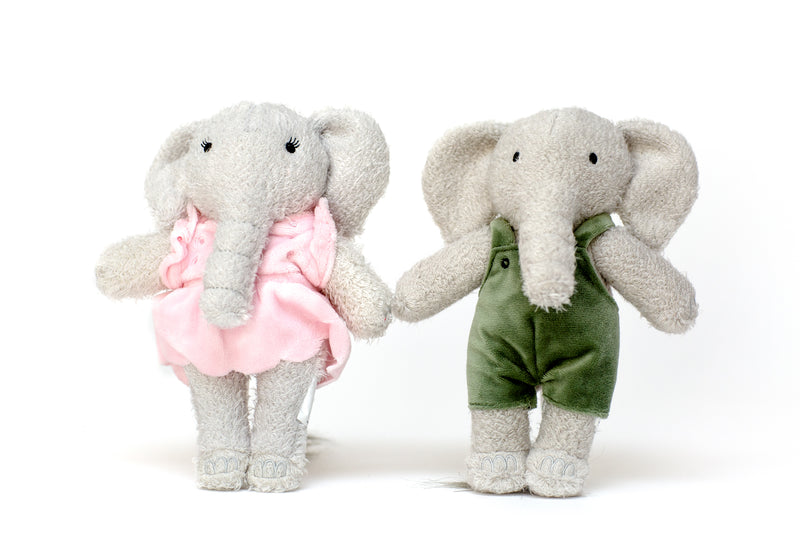 Stuffed Elephant Kiki Bundle