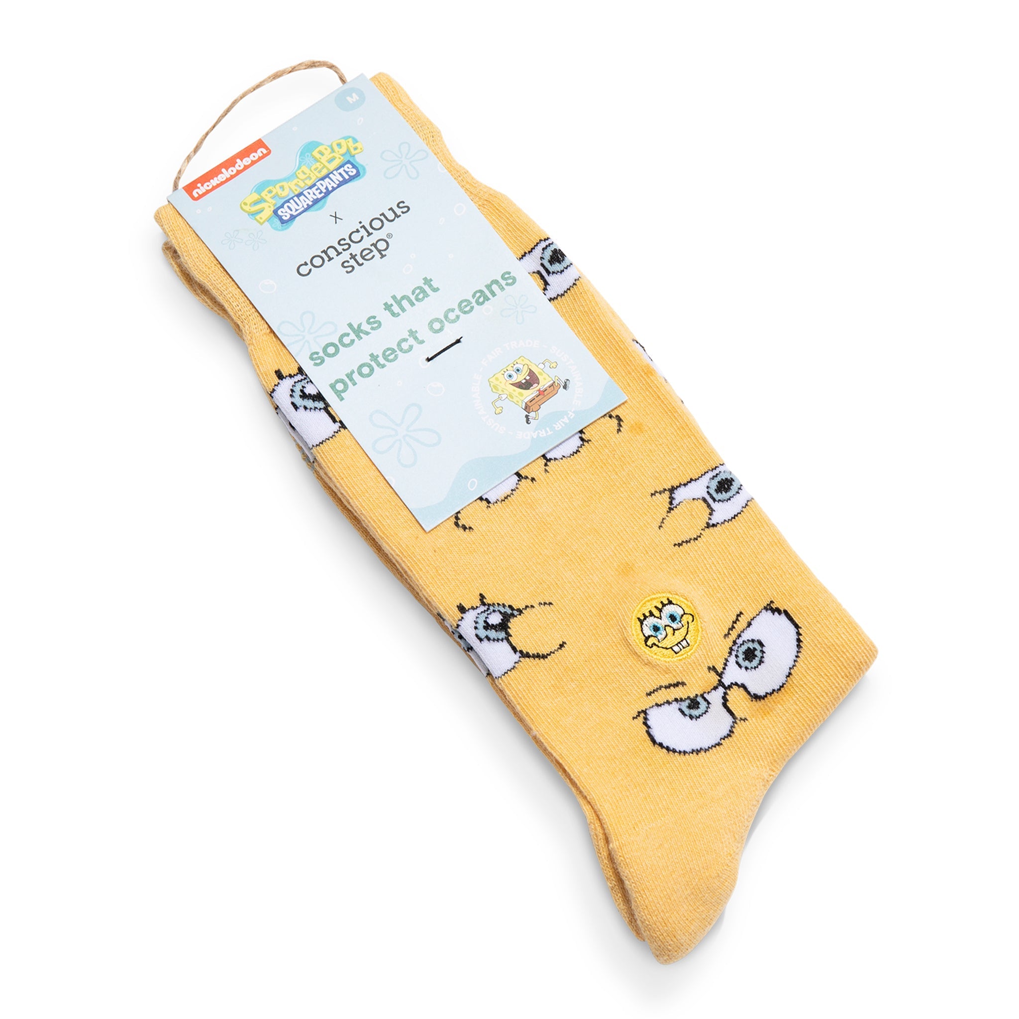 SpongeBob Socks that Protect Oceans (Select from 5 Designs)
