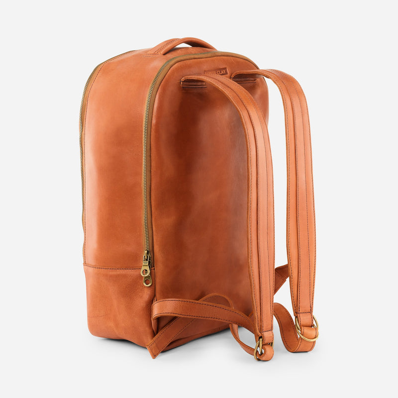 Atlas best sale leather backpack