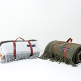 Leather Blanket Roll Strap