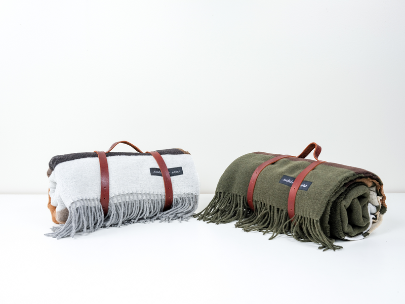 Leather Blanket Roll Strap