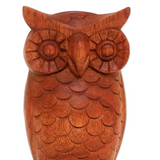 Wise Owl Wood Eyeglasses Holder