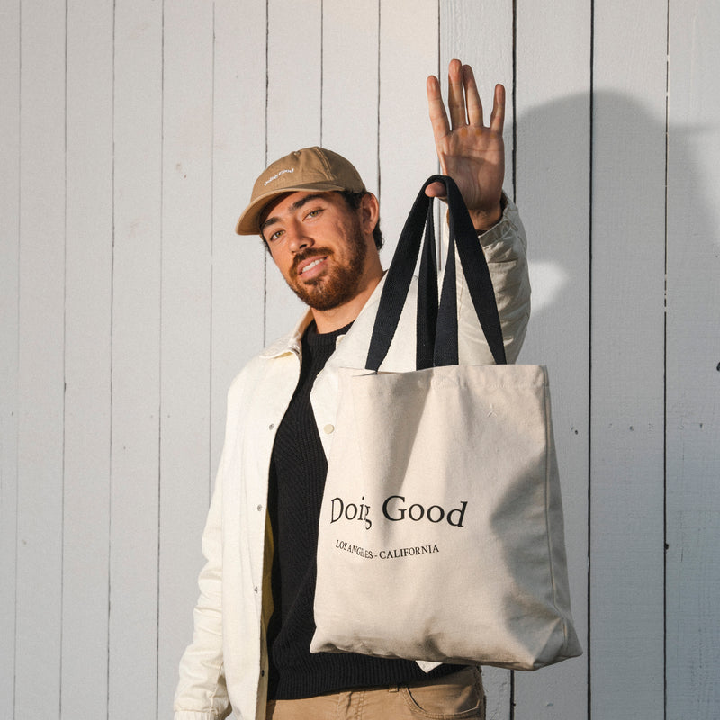 Doing Good Organic Canvas Tote Bag