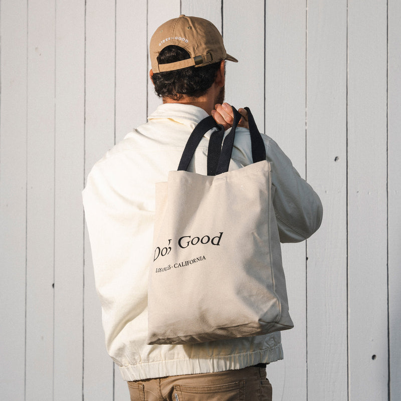 Doing Good Organic Canvas Tote Bag