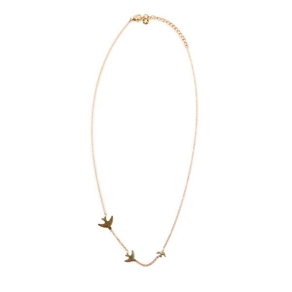 Sparrow Gold Necklace