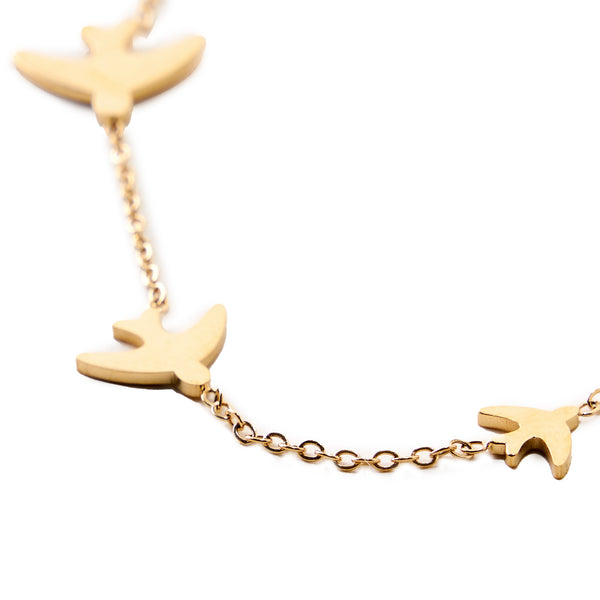 Sparrow Gold Necklace