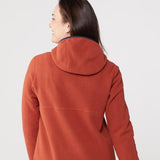 Teca Fleece Hooded Half-Zip Jacket Women's