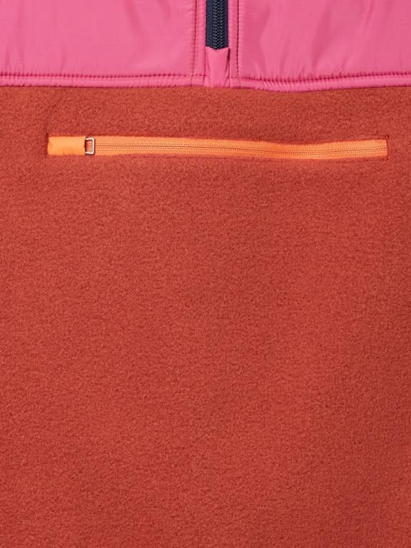 Teca Fleece Hooded Half-Zip Jacket Women's
