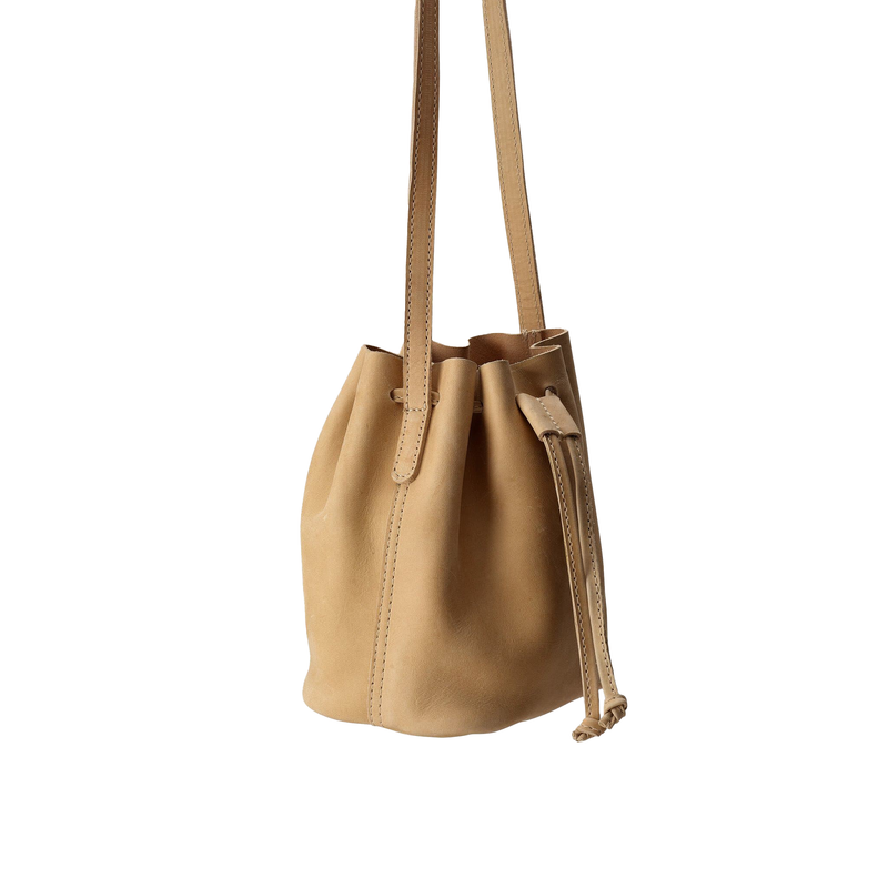Baggu leather online bucket bag