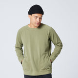 Unisex Pocket Crewneck Sweatshirt