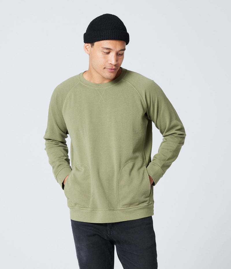 Unisex Pocket Crewneck Sweatshirt